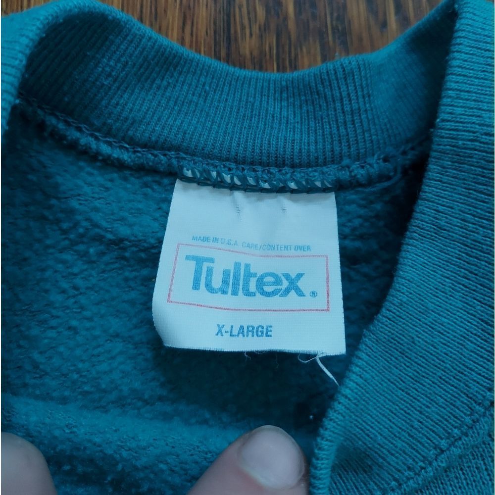 🔥VTG 90's Reindeer Holiday Print Sweatshirt🔥 - Picture 4 of 4